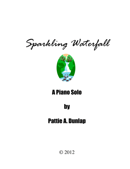 Sparkling Waterfall Sheet Music