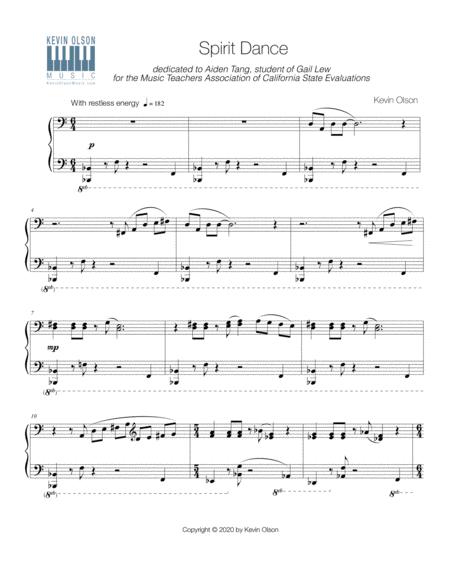 Spirit Dance Sheet Music