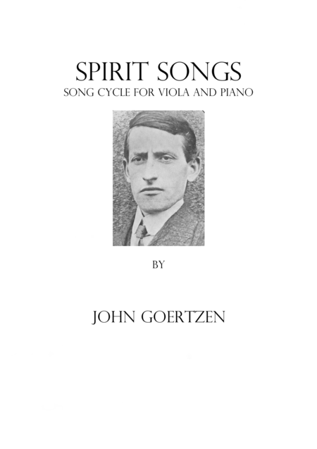 Spirit Songs For Viola Piano Sheet Music