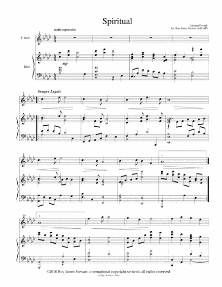 Spiritual Sheet Music