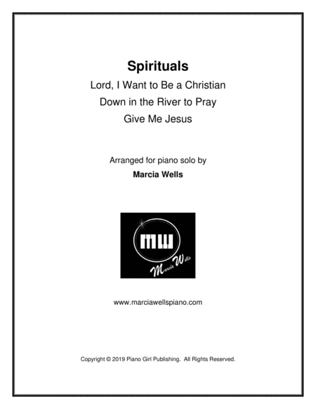 Free Sheet Music Spirituals