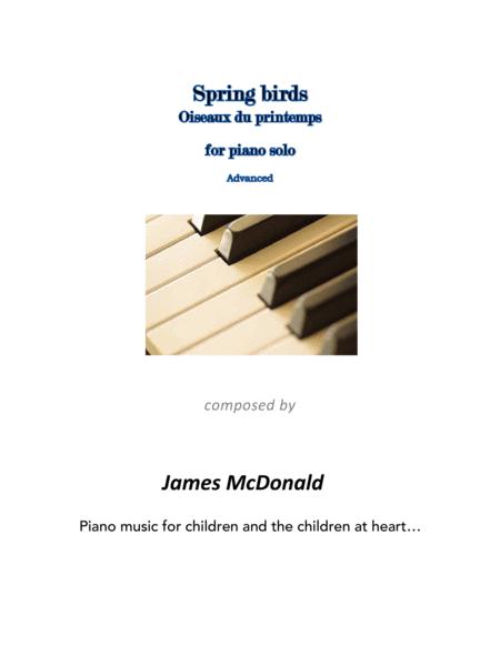 Free Sheet Music Spring Birds