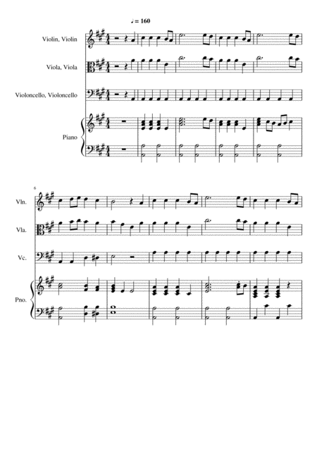 Spring From Vivaldis Four Seasons Sheet Music