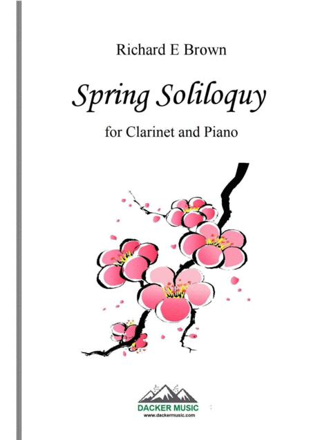 Spring Soliloquy Clarinet Sheet Music