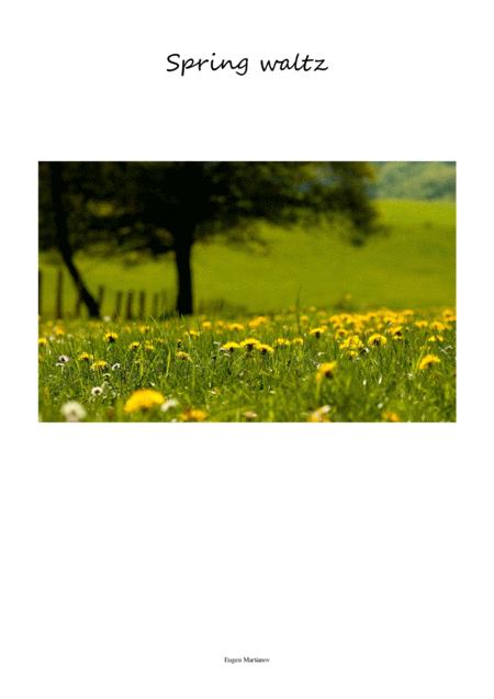 Spring Waltz Sheet Music