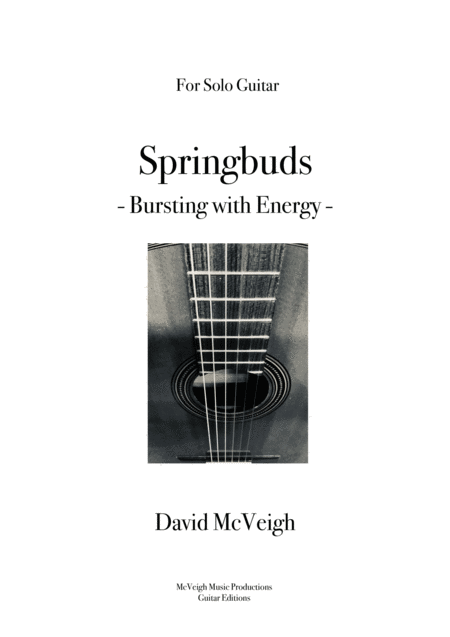 Springbuds Solo Guitar Sheet Music