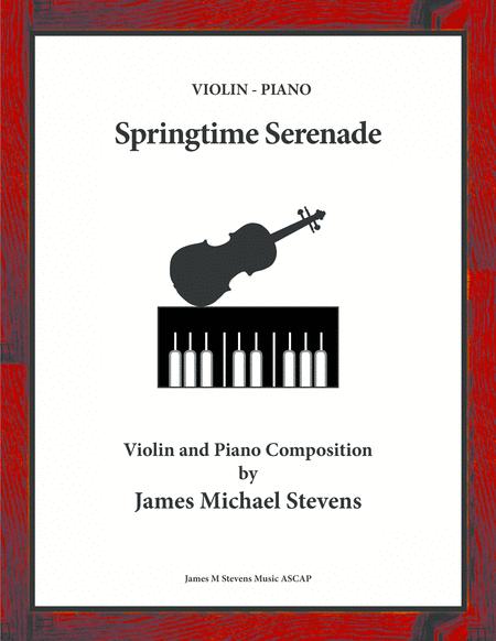 Springtime Serenade Violin Piano Sheet Music