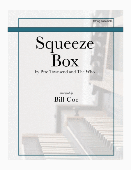 Squeeze Box The Who String Ensemble Score And Parts Sheet Music