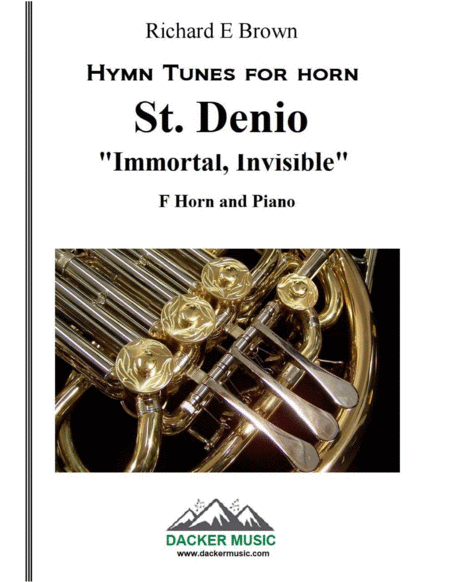 St Denio Immortal Invisible Sheet Music