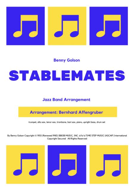 Free Sheet Music Stablemates Benny Golson