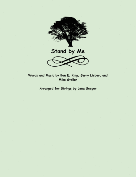 Stand By Me Two Violins And Cello Sheet Music