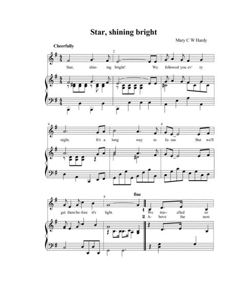 Star Shining Bright Sheet Music