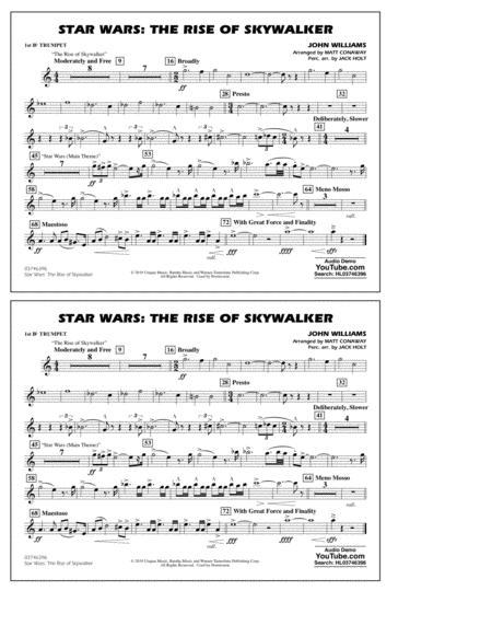 Star Wars The Rise Of Skywalker Arr Matt Conaway 1st Bb Trumpet Sheet Music