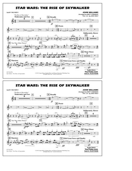 Free Sheet Music Star Wars The Rise Of Skywalker Arr Matt Conaway 2nd Bb Trumpet