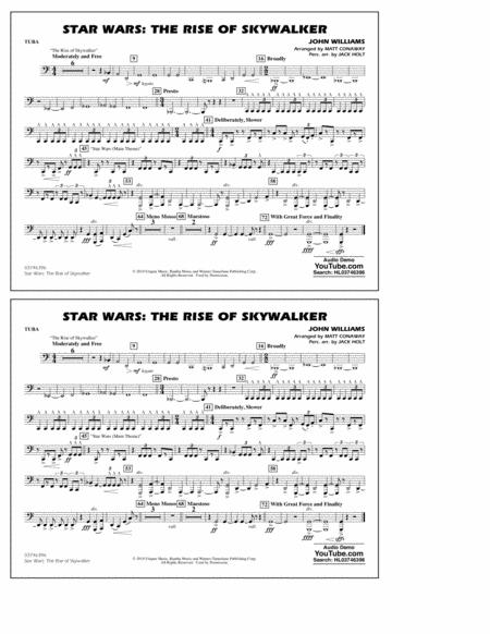 Star Wars The Rise Of Skywalker Arr Matt Conaway Tuba Sheet Music