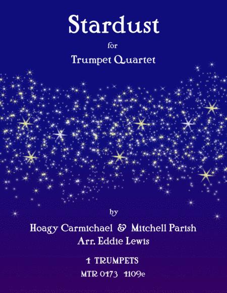 Stardust For Trumpet Quartet Sheet Music