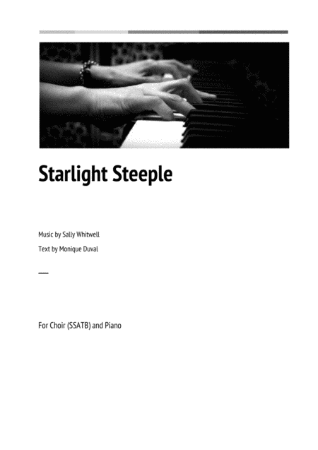 Free Sheet Music Starlight Steeple
