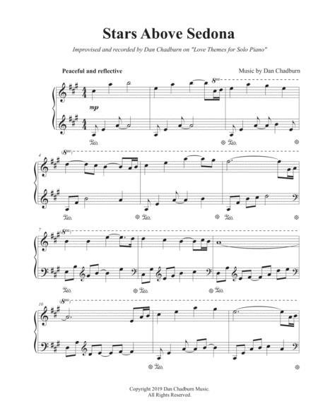 Stars Above Sedona Sheet Music