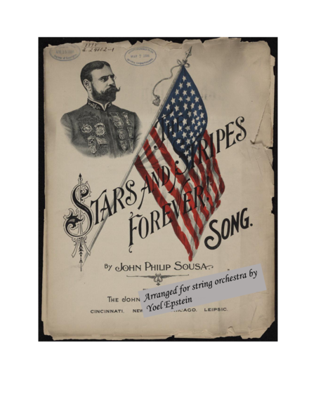 Stars And Stripes Forever For String Orchestra And Violin Solo Sheet Music