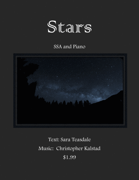 Stars Ssa And Piano Sheet Music