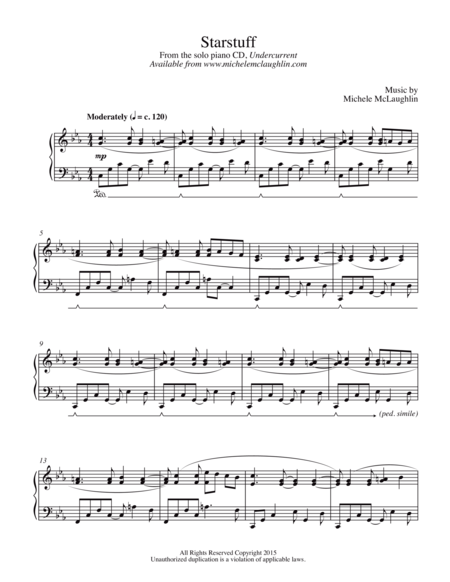 Starstuff Sheet Music