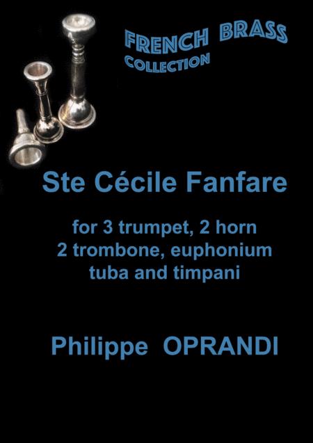 Ste Ccile Fanfare Sheet Music