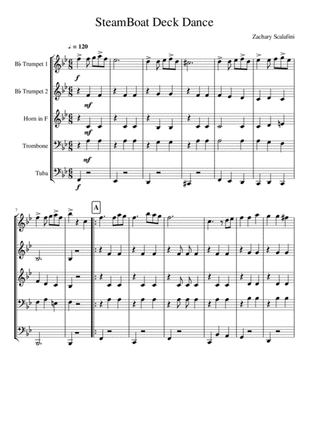 Steamboat Deck Dance Sheet Music