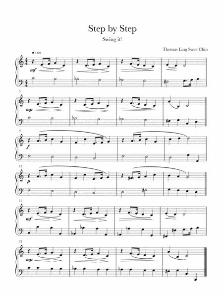 Step By Step Little Jazz Piece Sheet Music