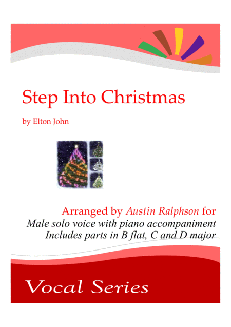 Step Into Christmas Male Solo Voice And Piano Sheet Music