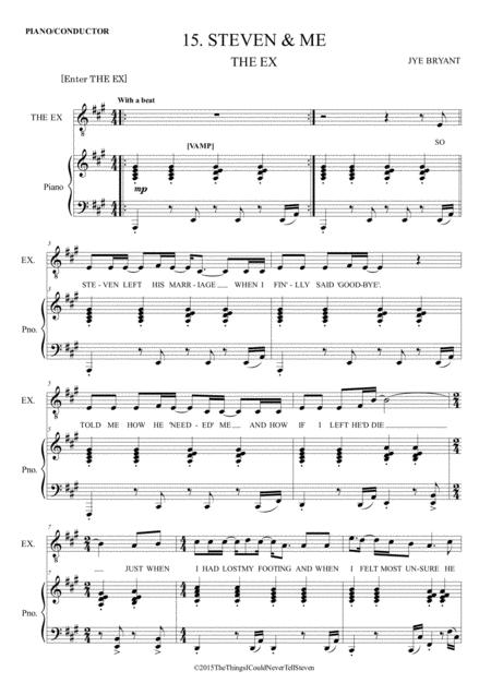 Steven And Me Sheet Music