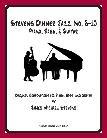 Free Sheet Music Stevens Dinner Jazz Piano And Bass 8 10 Book