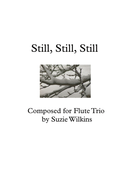 Still Still Still For Flute Trio Sheet Music