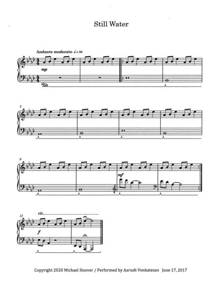 Still Water Sheet Music