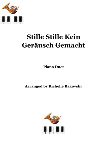 Stille Stille Kein Gerusch Gemacht Sheet Music