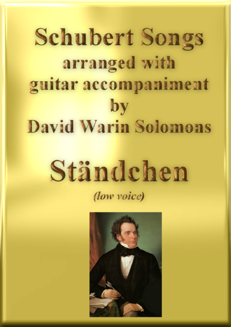 Free Sheet Music Stndchen Leise Flehen Meine Lieder Low Voice And Guitar