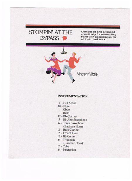 Free Sheet Music Stompin At The Bypass