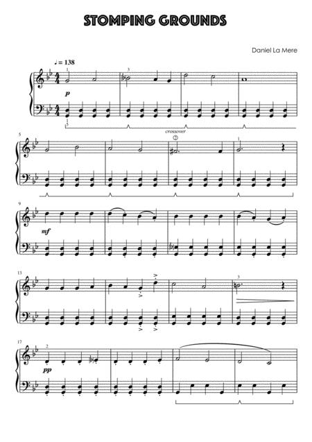 Stomping Grounds Sheet Music