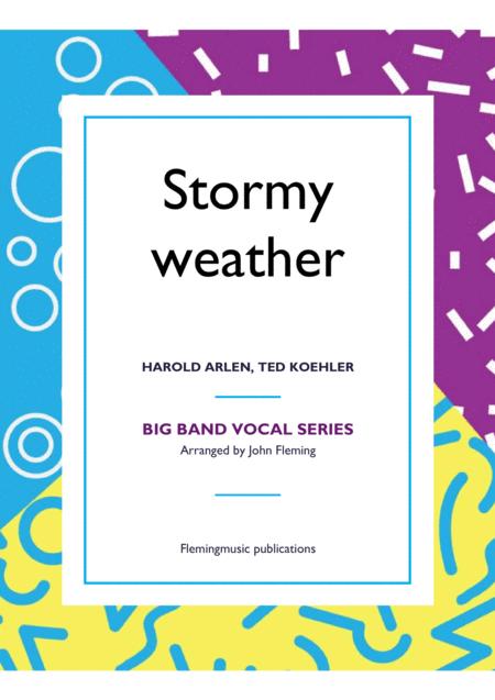 Stormy Weather Big Band Vocal Sheet Music