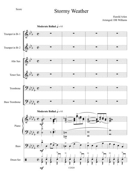 Stormy Weather Jazz Combo Sheet Music