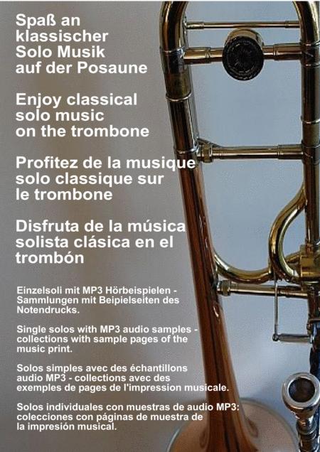 Strauss Franz Nocturno In F Opus 7 Trombone Solo Posaune Soli Stck Stcke Piece Pieces Trombn Harsona Trombonas Tromb Trombon Pozoun Sheet Music