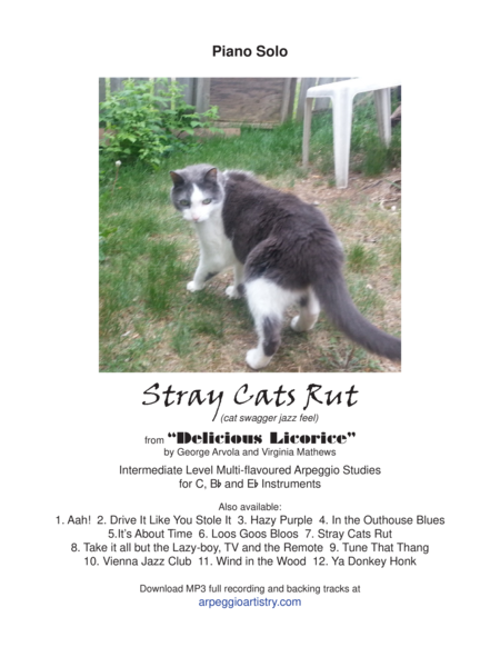 Stray Cats Ruts Piano Solo Sheet Music