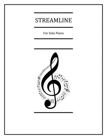Free Sheet Music Streamline