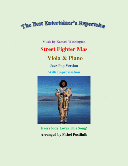 Street Fighter Mas With Improvisation For Viola And Piano Video Sheet Music