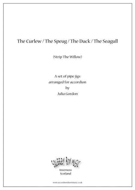 Strip The Willow The Curlew The Speug The Duck The Seagull Sheet Music