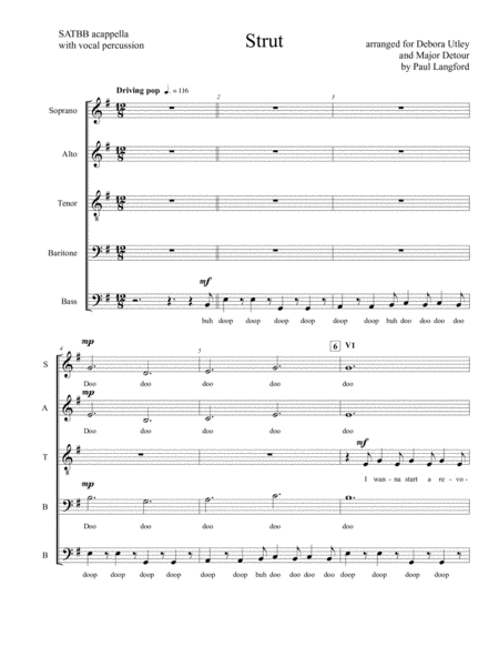 Strut Sheet Music