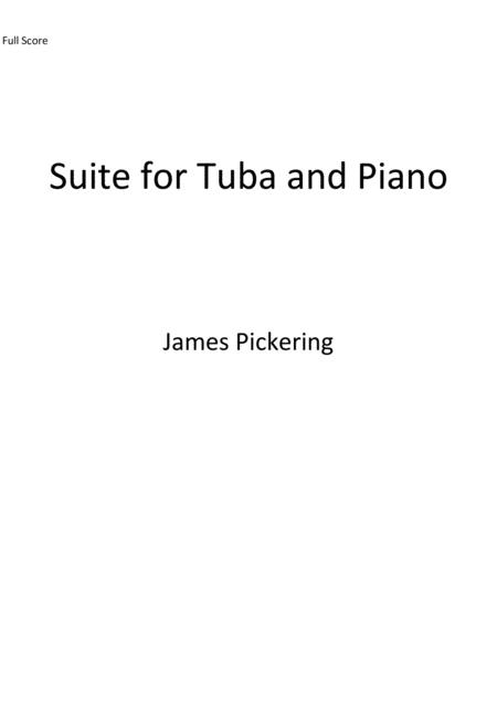 Suite For Tuba And Piano Sheet Music