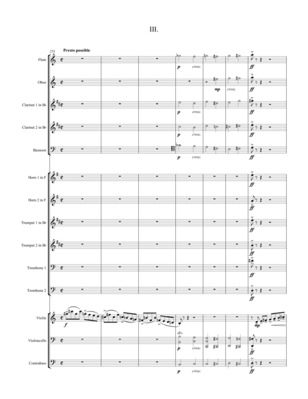 Free Sheet Music Suite For Violin And Chamber Orchestra Movement 3