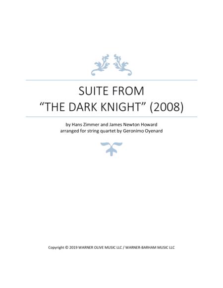 Suite From The Dark Knight Sheet Music