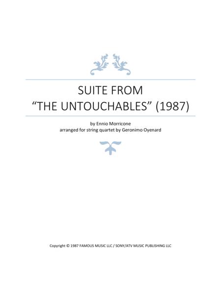 Free Sheet Music Suite From The Untouchables 1987