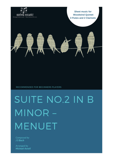 Free Sheet Music Suite No 2 In B Minor Menuet